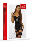 SoftLine Collection Set dress and thongs 110836 black