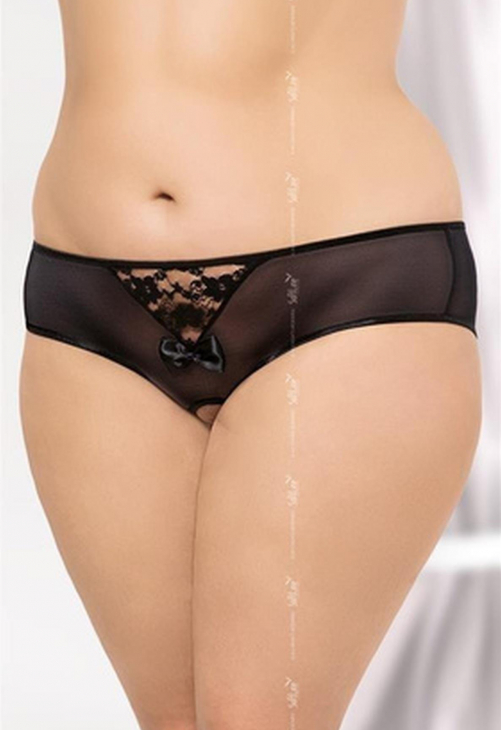 SoftLine Collection String 2466 Plus Size - black