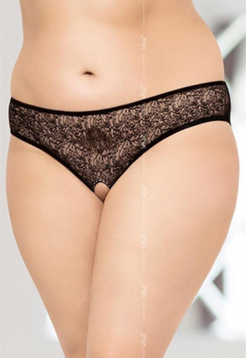 SoftLine Collection String 2467 Plus Size - black