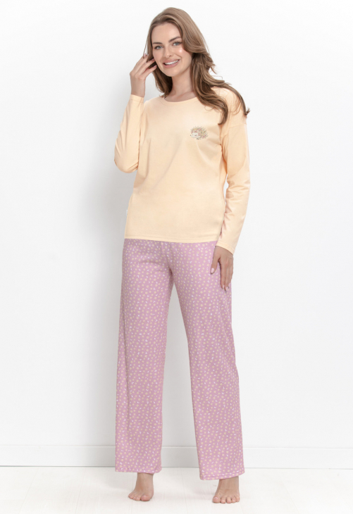 Taro 3617 Piżama Damska Długa Marigold S-Xl