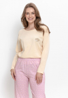 Taro 3617 Piżama Damska Długa Marigold S-Xl