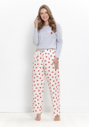 Taro 3624 Piżama Damska Długa Corin S-Xl