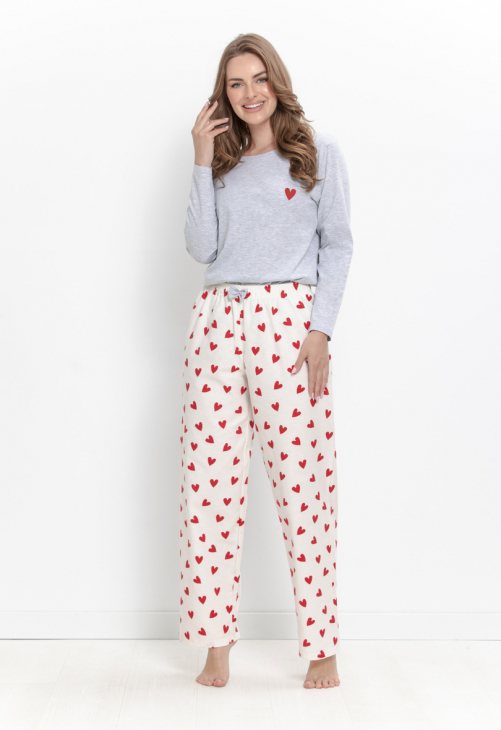 Taro 3624 Piżama Damska Długa Corin S-Xl