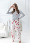 Taro 3624 Piżama Damska Długa Corin S-Xl