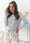 Taro 3624 Piżama Damska Długa Corin S-Xl