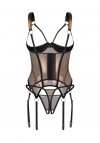 Obsessive Soranna Gorset I Stringi Otwarte