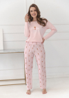 Taro 3623 Piżama Damska Długa Nola S-Xl