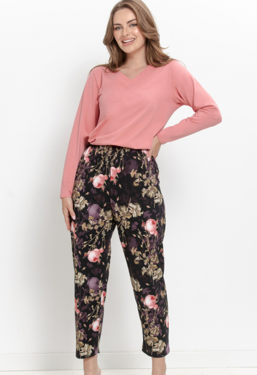 Taro 3614 Piżama Damska Długa Maribel M-Xl