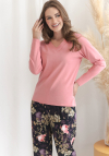 Taro 3614 Piżama Damska Długa Maribel M-Xl
