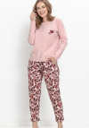 Taro 3625 Piżama Damska Długa Ardenia M-Xl