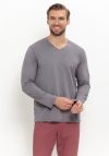 Taro 3674 Piżama Męska Długa Ricardo M-2Xl