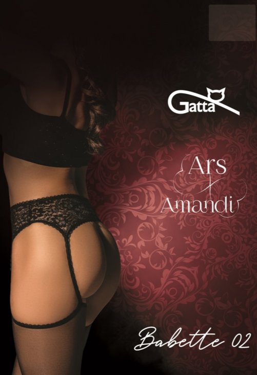 Gatta Babette - 02  Rajstopy Strip Panty
