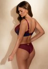 Figi brazyliany Kinga Ombre B-1244/2 bordowe