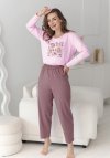 Taro 3632 Piżama Damska Długa Solene M-Xl