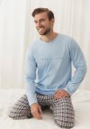 Taro 3665 Piżama Męska Długa Sven S-2Xl