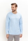 Taro 3665 Piżama Męska Długa Sven S-2Xl
