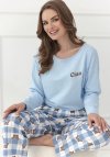 Taro 3631 Piżama Damska Długa Freja S-Xl