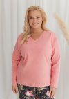 Taro 3654 Piżama Damska Długa Maribel 2Xl-3Xl