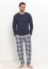 Taro 3664 Piżama Męska Długa Dante M-2Xl