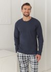 Taro 3664 Piżama Męska Długa Dante M-2Xl