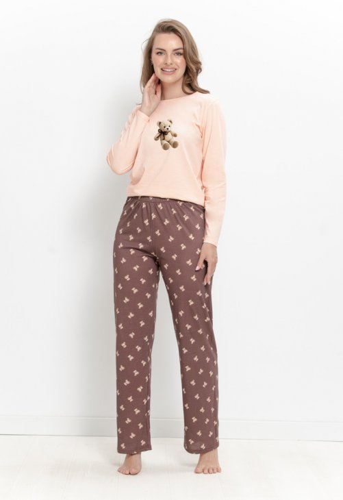Taro 3627 Piżama Damska Długa Lumi S-Xl