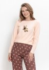 Taro 3627 Piżama Damska Długa Lumi S-Xl