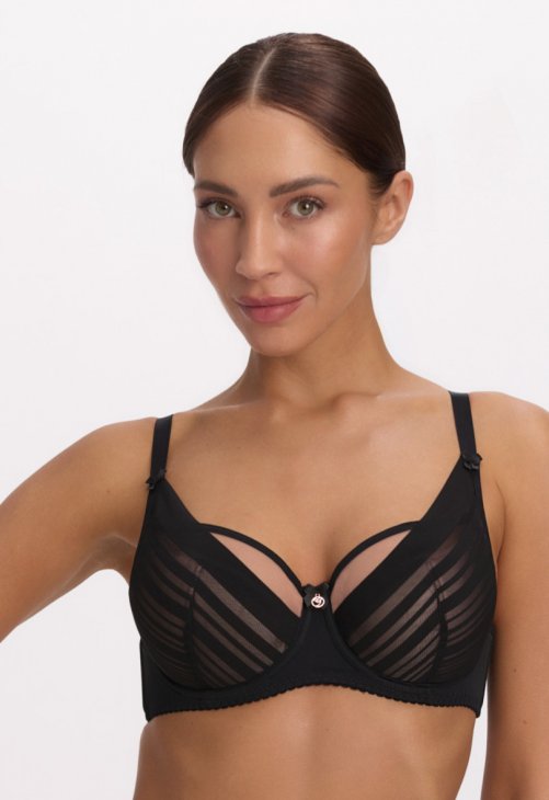 Gaia Biustonosz Semi-Soft Alicia 1395 Czarny