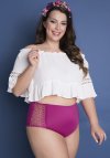 Julimex Lingerie Figi Model Opal Purpura