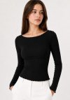 Bluzka damska z wiskozy z długim rękawem plus size Eldar Raily