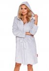 Doctor Nap Welurowy damski szlafrok SWO.1008