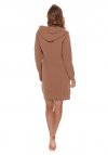 Doctor Nap Szlafrok typu homewear z bawełny organicznej Wood SMZ.9756