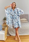 Doctor Nap Białe kimono z wiskozy Seaside bestseller SWW.7432