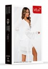 SoftLine Collection Bathrobe,dress and thongt 110896 white
