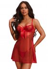 Obsessive Gifty Red babydoll i stringi