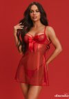 Obsessive Gifty Red babydoll i stringi