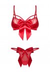 Obsessive Gifty Red komplet 2-częściowy