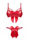 Obsessive Gifty Red komplet 2-częściowy