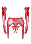 Obsessive Gifty Red komplet 3-częściowy