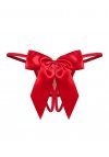 Obsessive Gifty Red stringi otwarte