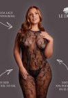 Le Désir Matilda - Lace Bodystocking - Size - Black
