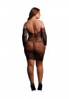 Le Désir Matilda - Lace Mini Dress - Size - Black