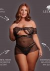 Le Désir Olympia - Babydoll - Size - Black
