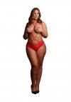 Le Désir Stupid Cupid - Heart Harness - Size - Red