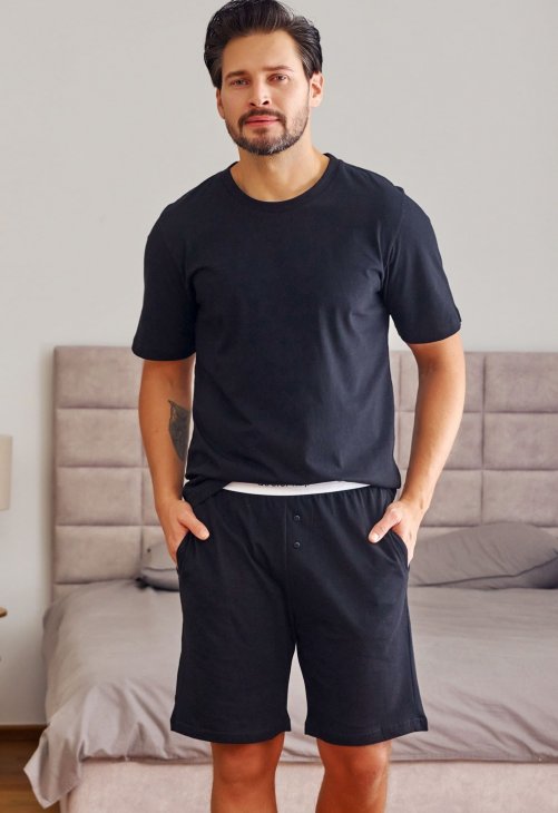 Doctor Nap Męska piżama z gumą Doctor Nap PMB.4332