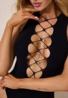 Pure Sin Body Model All Day Sexy Body 240724 Black