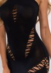 Pure Sin Sukienka Model Smooth night 218760 Black