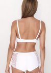 Róża Biustonosz push up Biustonosz Push-up Model Ginewra 19855 White