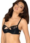 Róża Biustonosz Soft Biustonosz Semi-soft Model Halika 185305 Black