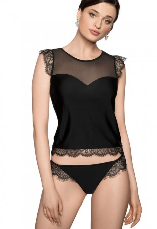 Róża Stringi Model Erii 135143 Black