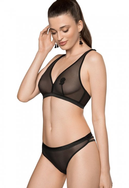 Róża Stringi Model Lisbet 136692 Black